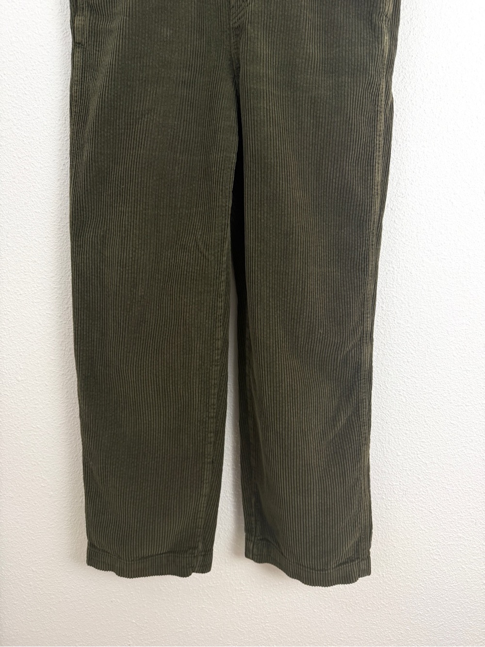 Madewell Corduroy Straight Leg Bib Overalls Medium - Picture 6 of 10
